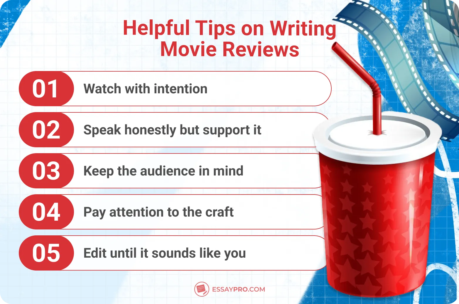 Helpful Tips on Writing Movie Reviews